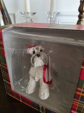 Sandicast Schnauzer Dog Ornament